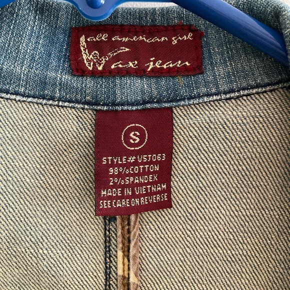 Denim Suit Style Blazer - Picture 4 of 4